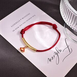 Bulgari Red Rope Bracelet